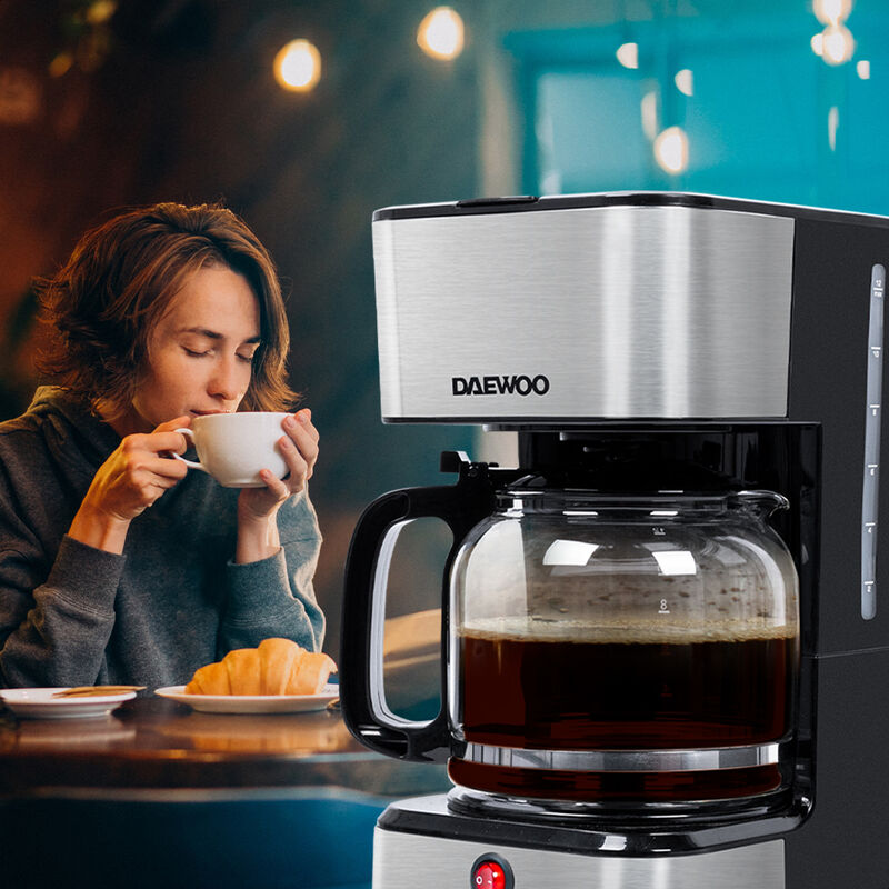 Cafetera Daewoo 1.8 L 15 tazas filtro reutiliza... image number null