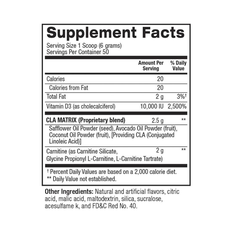 Cla + Carnitine Omega 6 Fatty Acids Bpi Rainbow... image number null