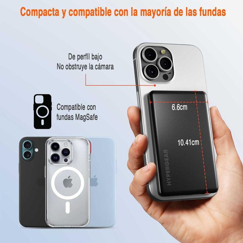 Bater&iacute;a Externa HYPERGEAR Mag 5000mAH Powerbank image number null