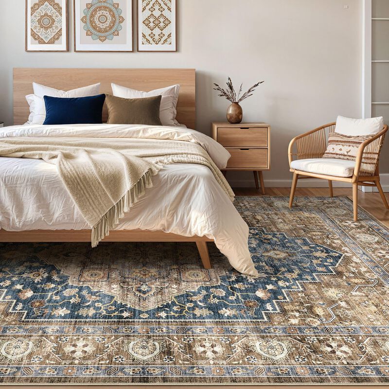 Alfombra Loongrug 178x254 Cm Lavable Estilo Boh... image number null