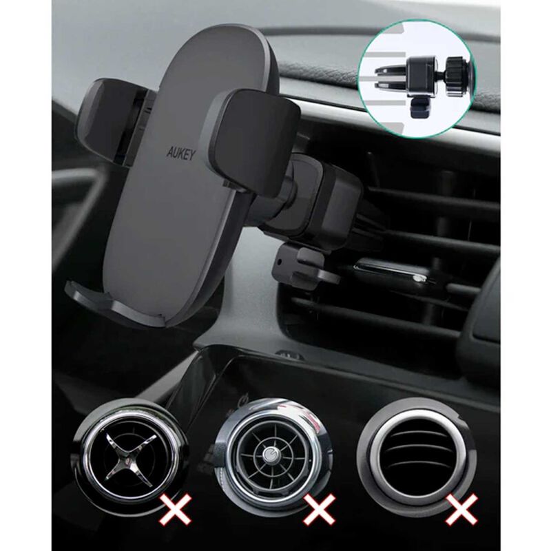 Soporte Aukey Para Ventila De Auto Ajustable Un... image number null