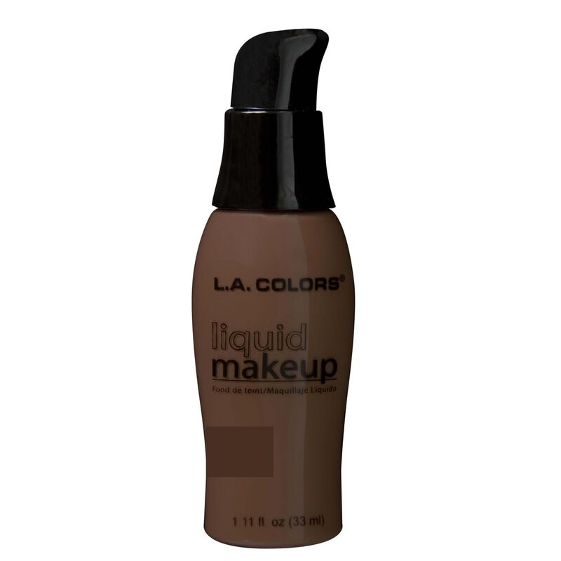 Maquillaje L&iacute;quido L.a. Colors Ebony 33 ml image number null