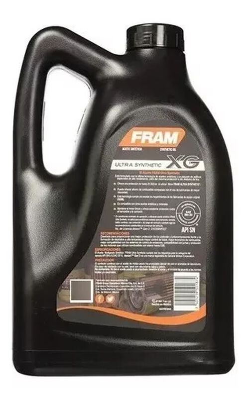 Aceite Sintetico Fram 10w30 Sn Garrafa 5l image number null