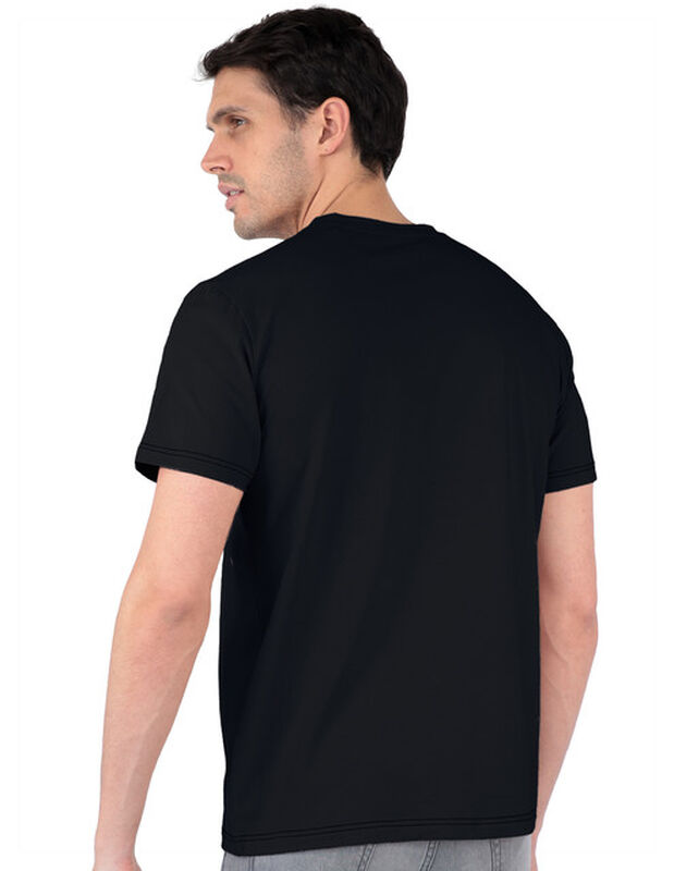 Playera Casual Hombre Premium Cuello Redondo Ne... image number null