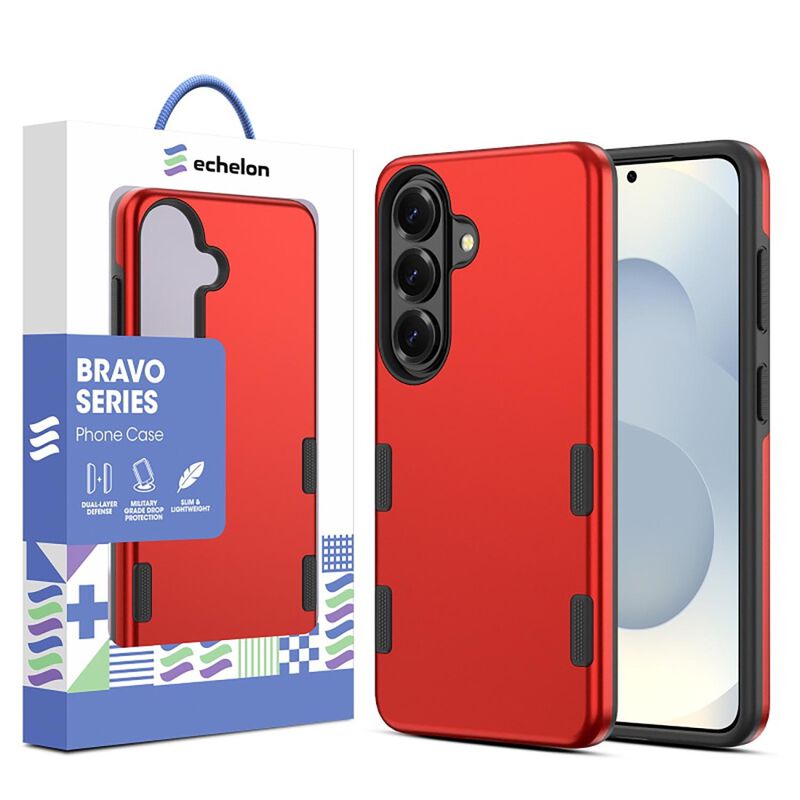 Funda ECHELON Bravo para Samsung S26 Roja image number null