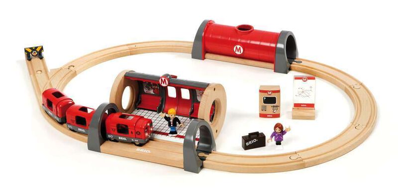 Set De Tren Brio Metro Railway 33513 Dynamic, 2... image number null