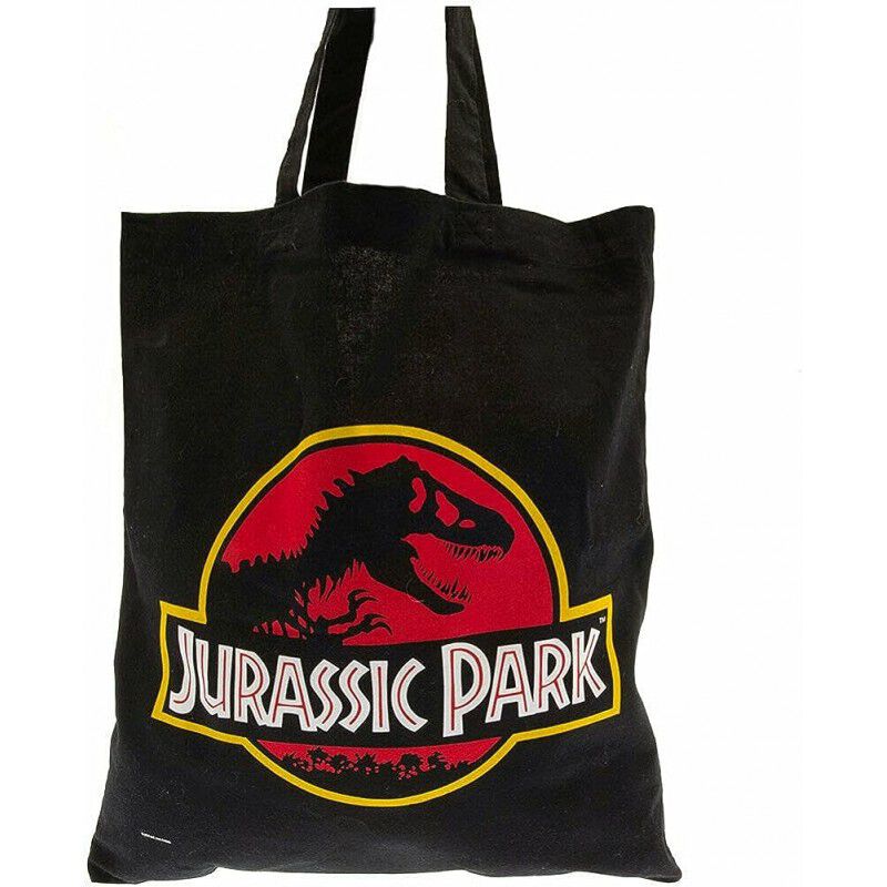 Bolsa Tote Bag Jurassic Park Logo Cl&aacute;sico Alta ... image number null
