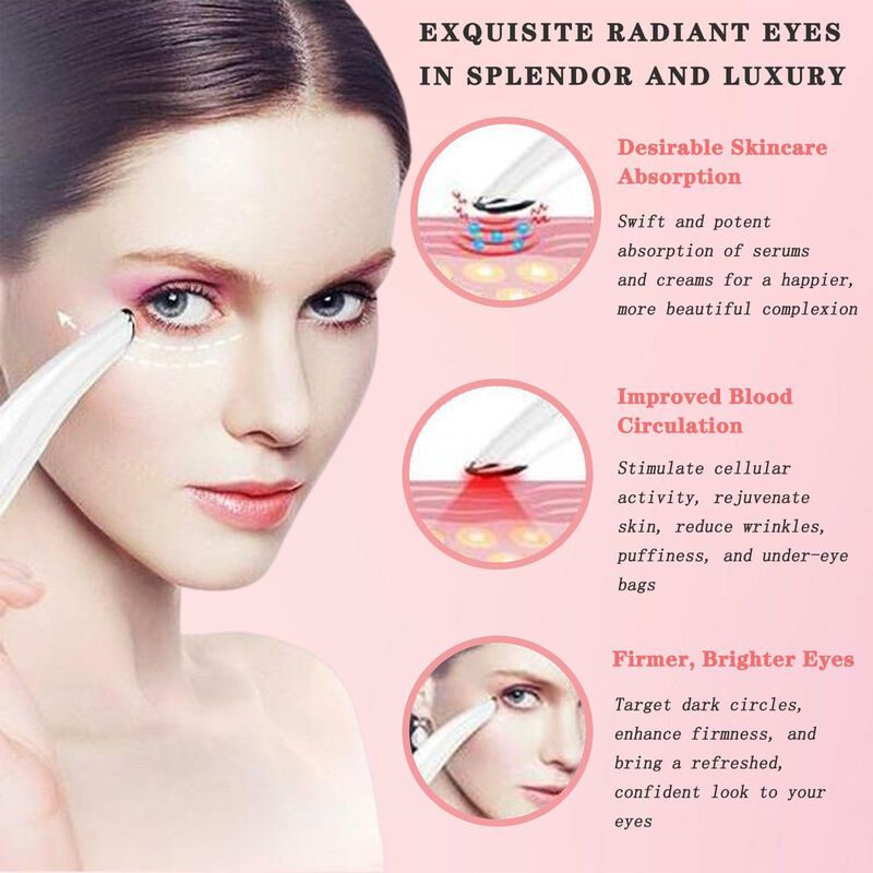 Masajeador Eye Lift Wand Vowleike 3 En 1 Con Lu... image number null