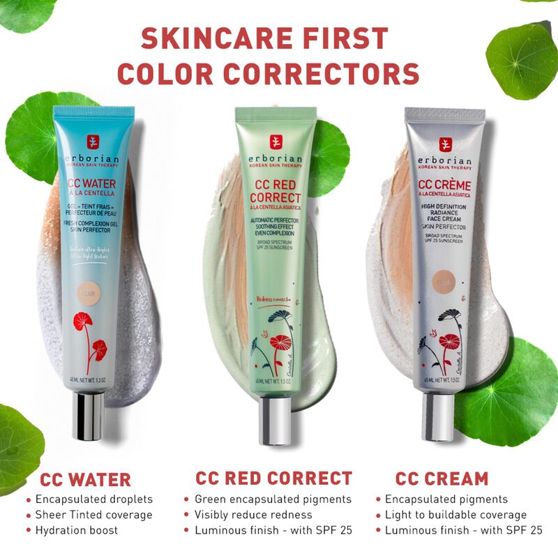 Crema Correctora De Color Erborian Cc Con Cente... image number null