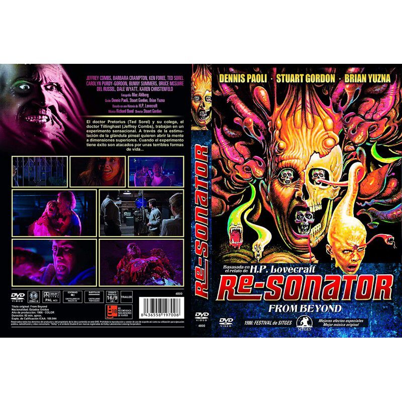 Re-sonator [dvd] (1986) From Beyond image number null