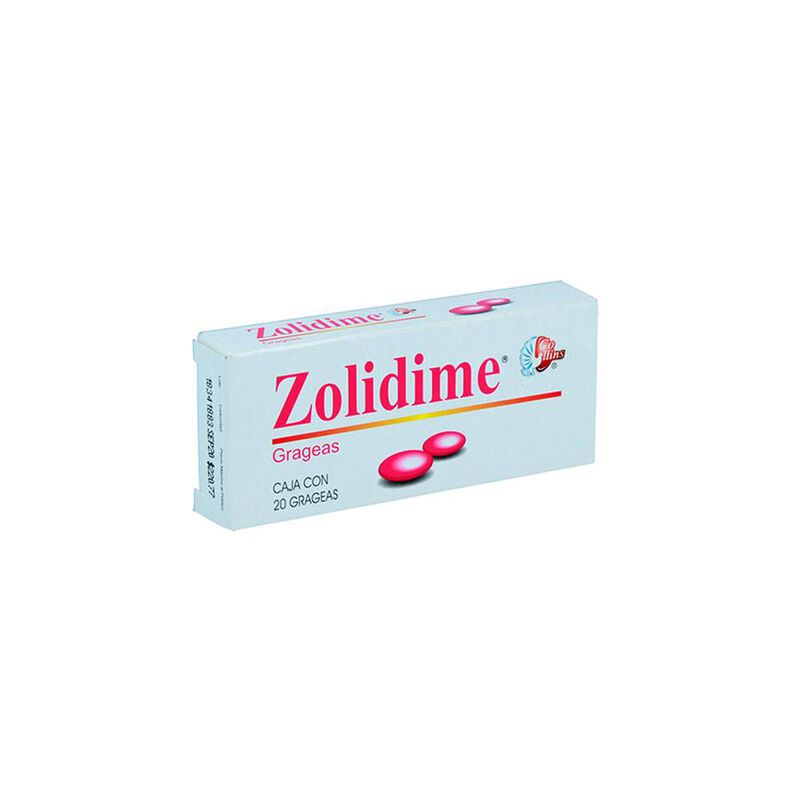 Zolidime 200 mg caja con 20 grageas image number null