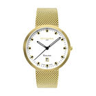 Reloj Nivada Executive Dama Dor/Dor Carat Blanca Ind C/Fech