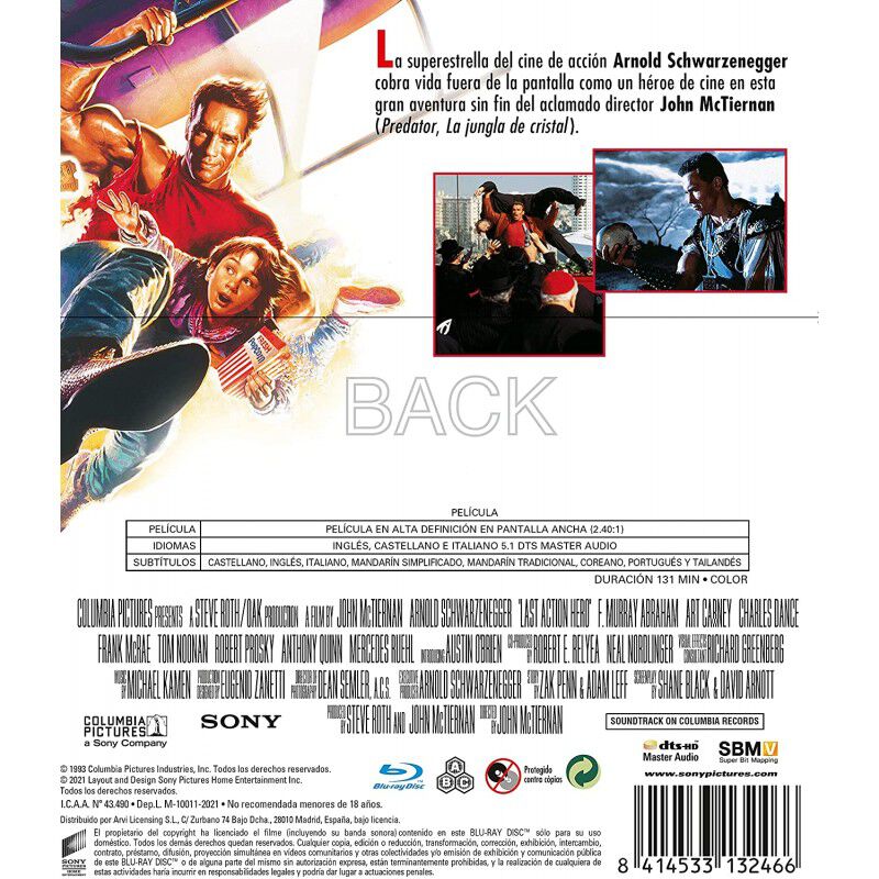 El &Uacute;ltimo Gran H&eacute;roe [blu-ray] image number null