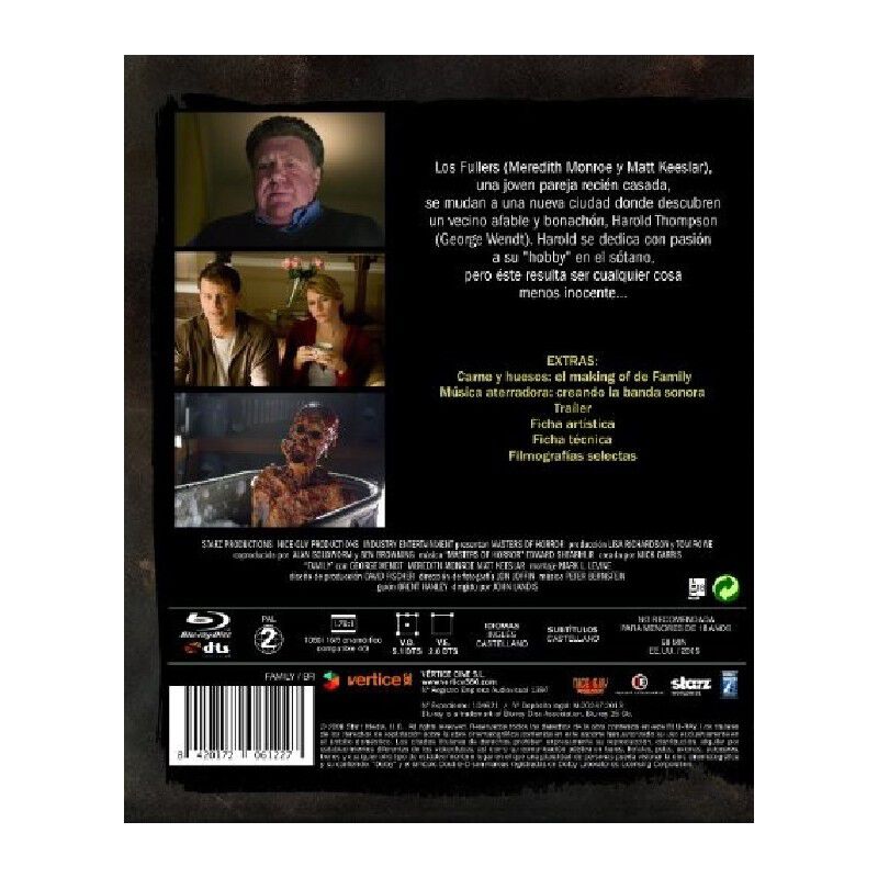 Masters Of Horror Ii : Family [blu-ray] Masters... image number null