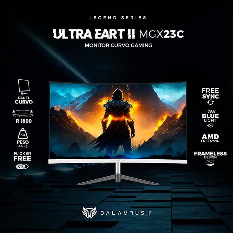 Monitor Gamer Curvo Balam Rush Ultra Earth Ii M... image number null