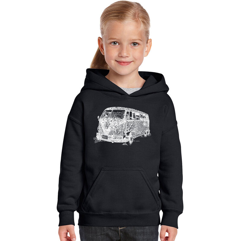 Sudadera Con Capucha Word Art Para Ni&ntilde;a - Los 7... image number null
