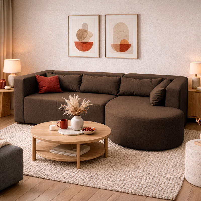 Sala Modular Kaly, Atlas Del Descanso Color Caf... image number null