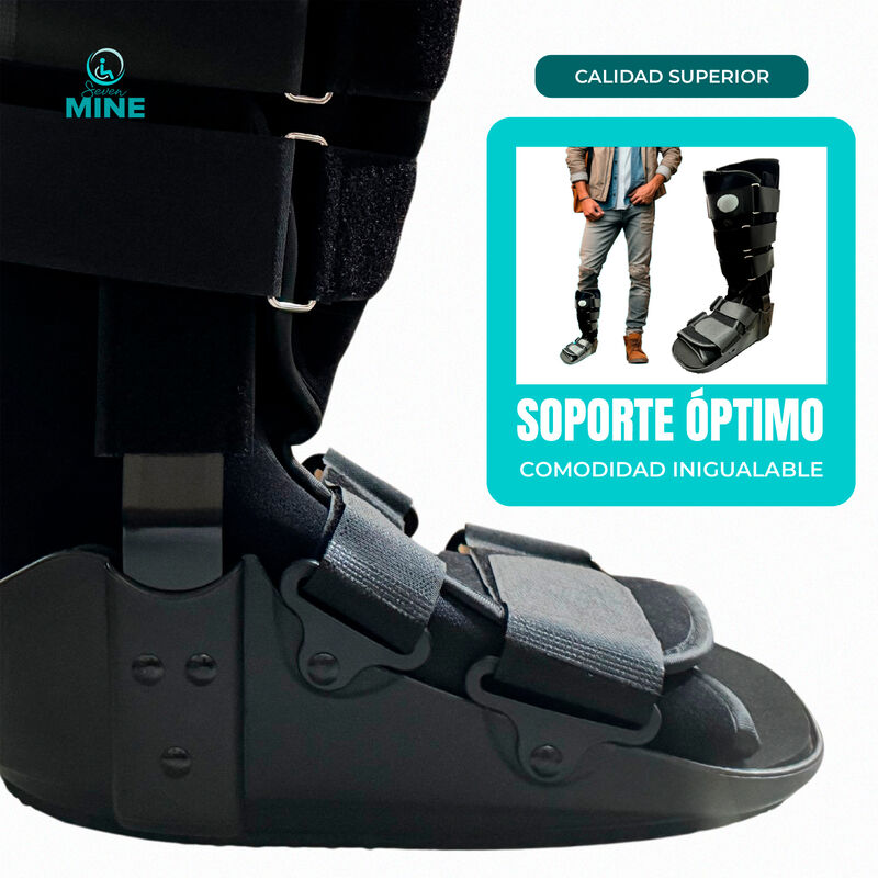 Bota Walker Larga 45cm | Neumática Con Aire Bw-... image number null