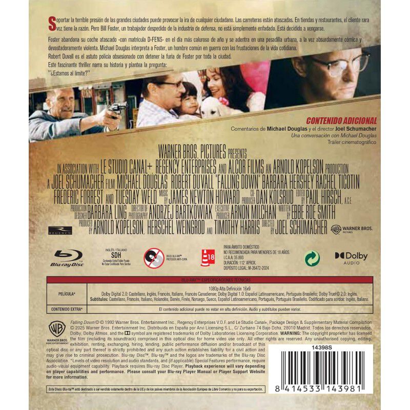 Un d&iacute;a de furia [Blu-ray] (1993) image number null