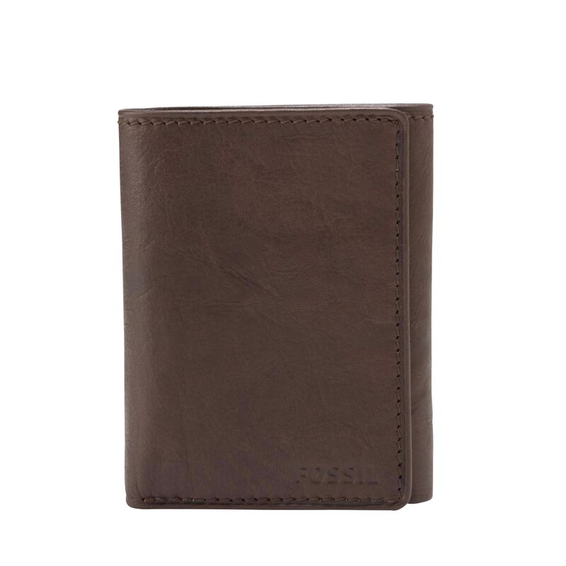 Billetera Fossil Ingram De Piel Con Triple Plie... image number null