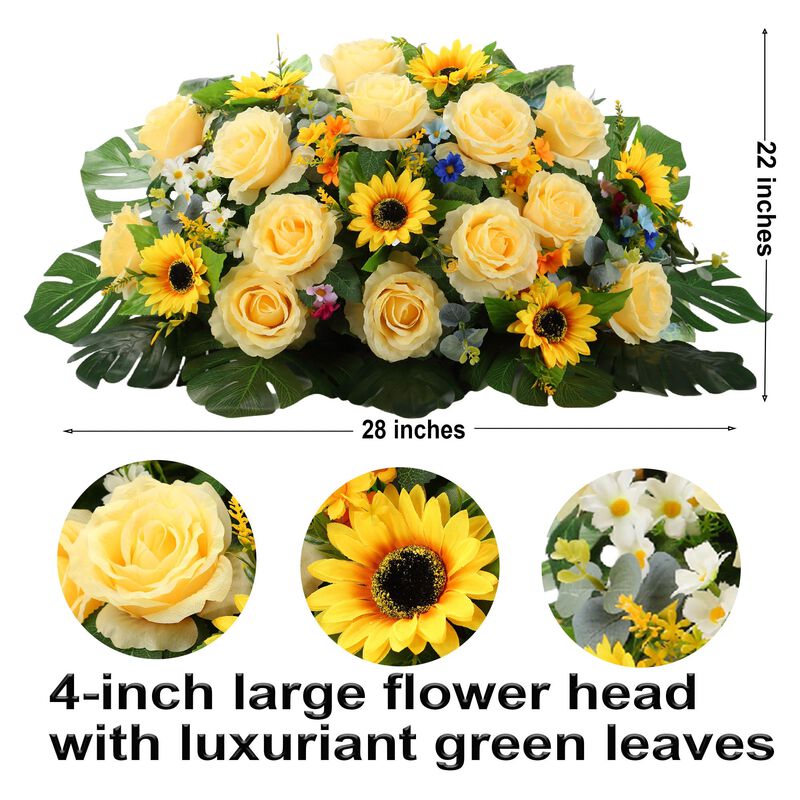 Silla Floral All Special 71 cm X 56 cm Rosas Am... image number null