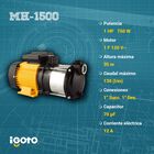 Bomba Centrifuga Multietapas 1hp Mh1500 Igoto Color Amarillo Fase Eléctrica Bifásica