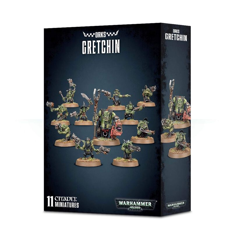 Miniatura De Warhammer 40k Ork Gretchin Plastic... image number null