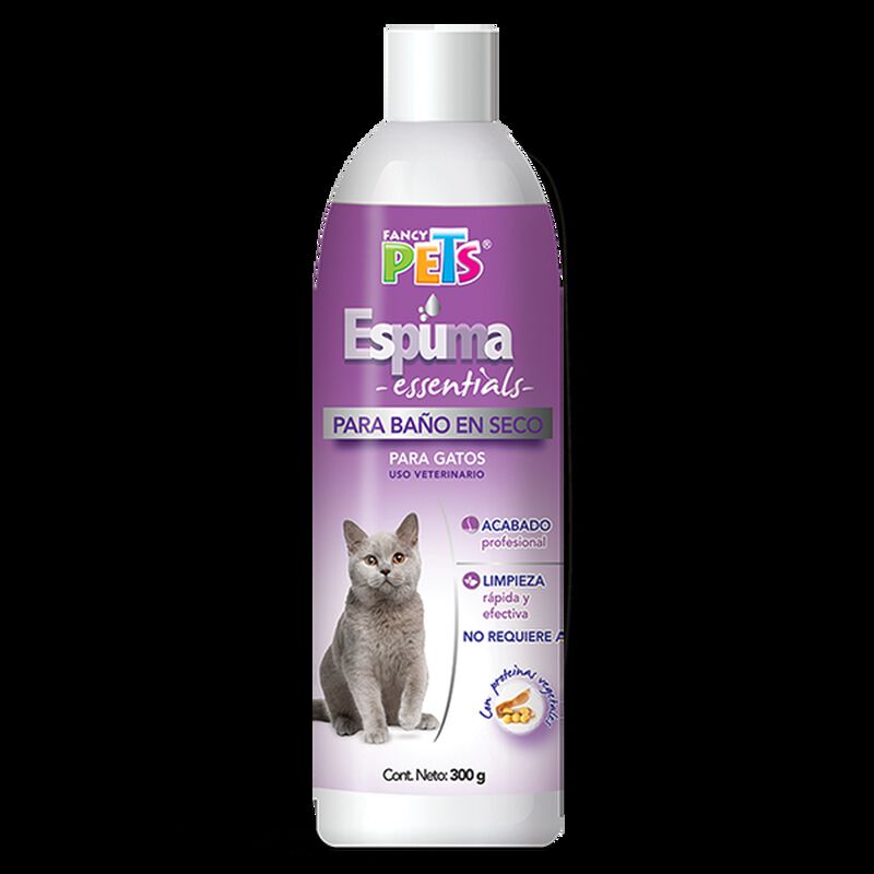 Fancy Pets Espuma Para Baño En Seco Para Gatos ... image number null