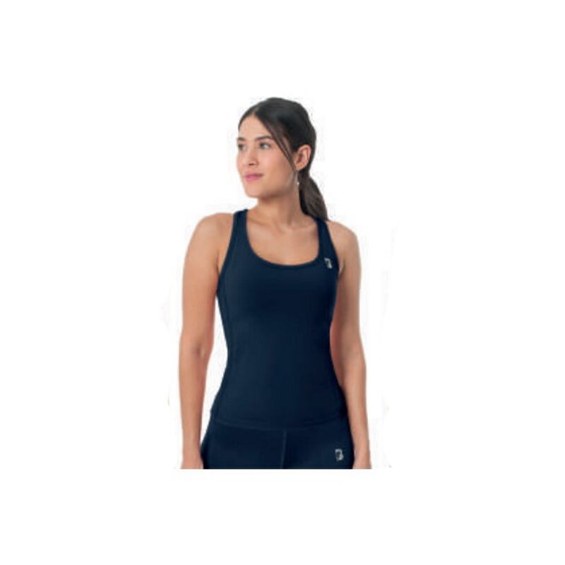 Tank Top Dry-fit Mujer Poli&eacute;ster Deportivo Blac... image number null