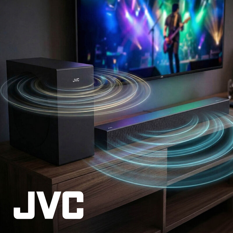 Jvc Soundbar 2.1 Canales Con Subwoofer Inal&aacute;mbr... image number null