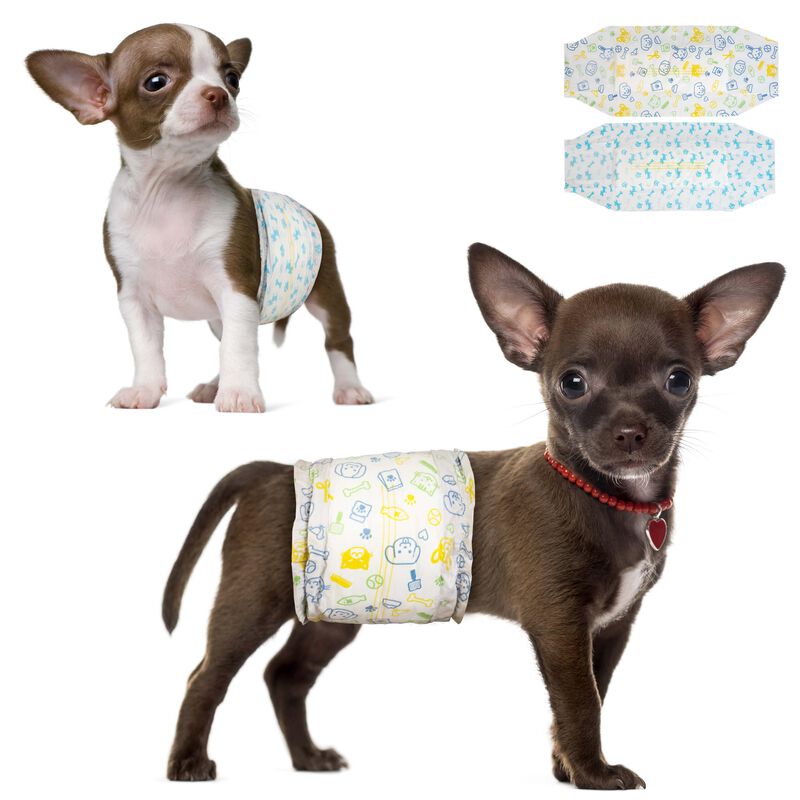 Pa&ntilde;ales Desechables Para Perro Macho Dono Talla... image number null