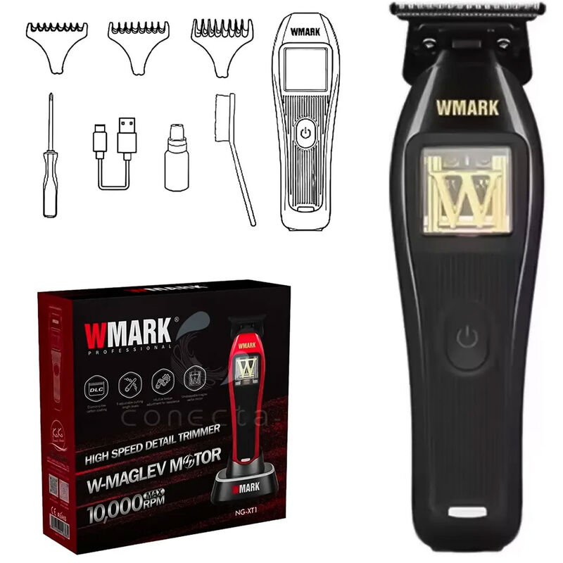 Trimmer Profesional Wmark 3 Colores Motor 10000... image number null