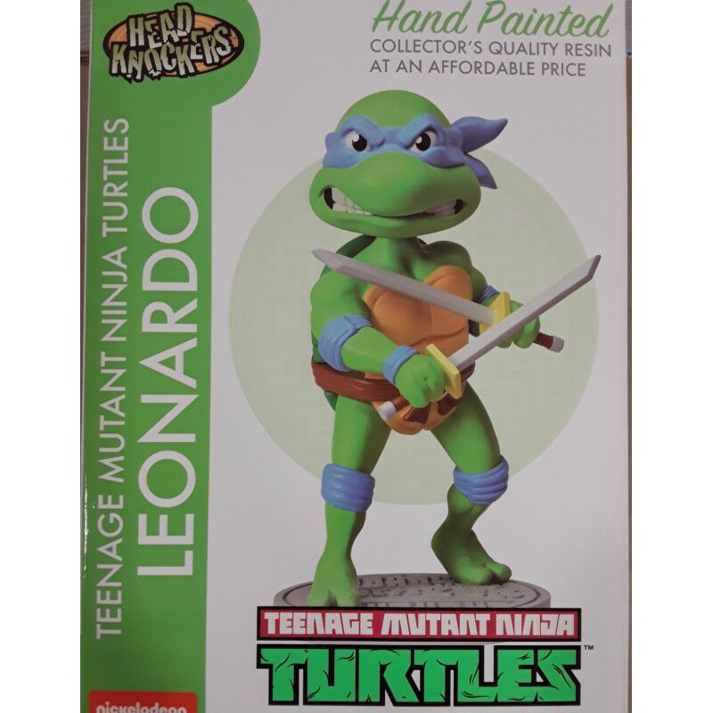 Figura Leonardo TMNT Las Tortugas Ninja Head Kn... image number null