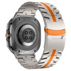 Pulsera Bovipo Titanium Compatible Con Samsung Galaxy Watch 7 Ultra De 47 Mm