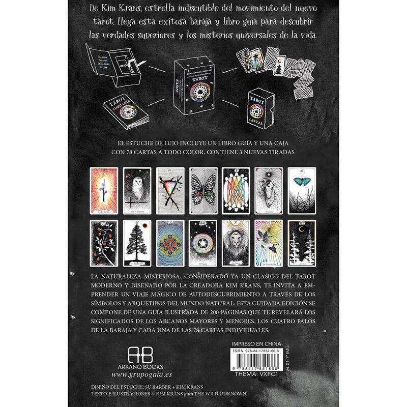 La naturaleza misteriosa. Tarot (Libro y cartas... image number null