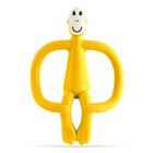 Mordedor Matchstick Monkey 10 cm Amarillo Sin Bpa