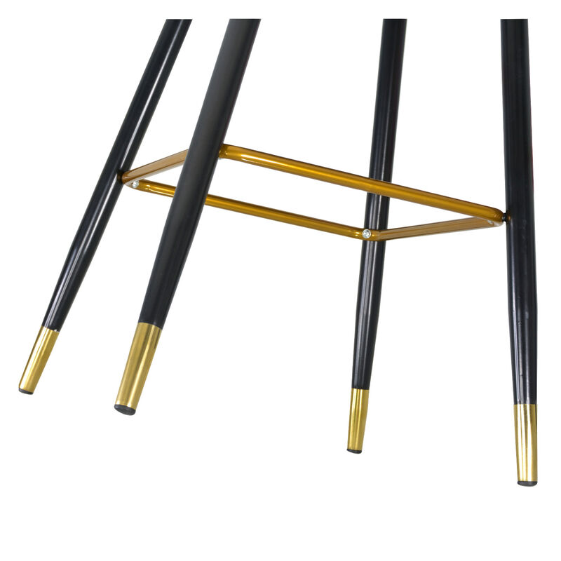 Sillas Altas Tapizadas Banco Terciopelo Velvet ... image number null