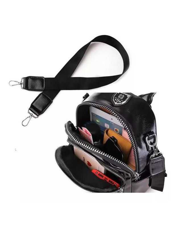 Bolsa Backpack Pink Brule W-pack De Cuero Para ... image number null