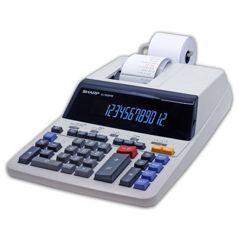 Calculadora De Impresi&oacute;n Sharp El-2630piii De 1... image number null