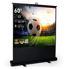 Pantalla Proyector Pull Up Ultracontraste 60' Manual Full Hd Audiotek