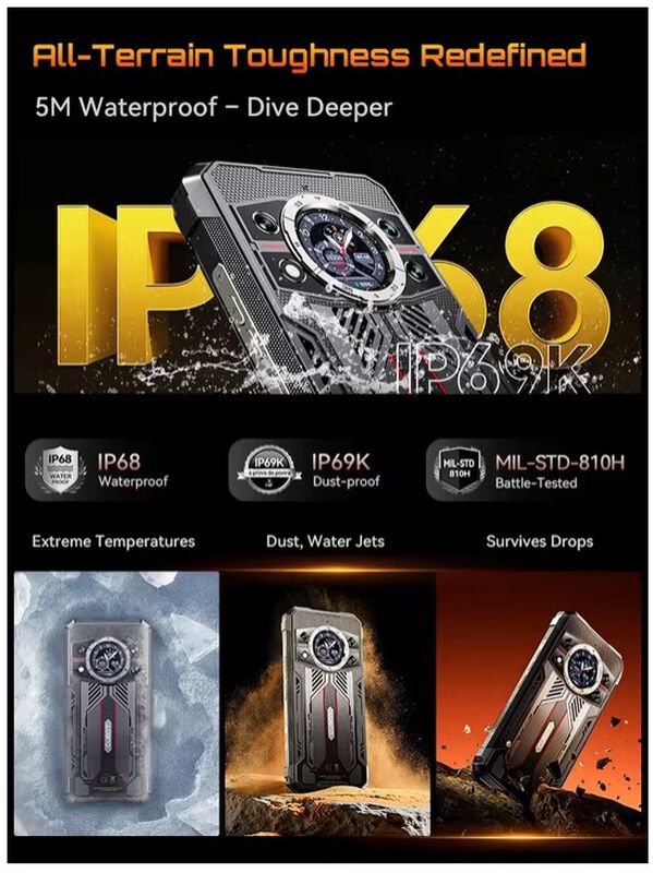 Cubot Kingkong 11 256gb 16gb Negro image number null
