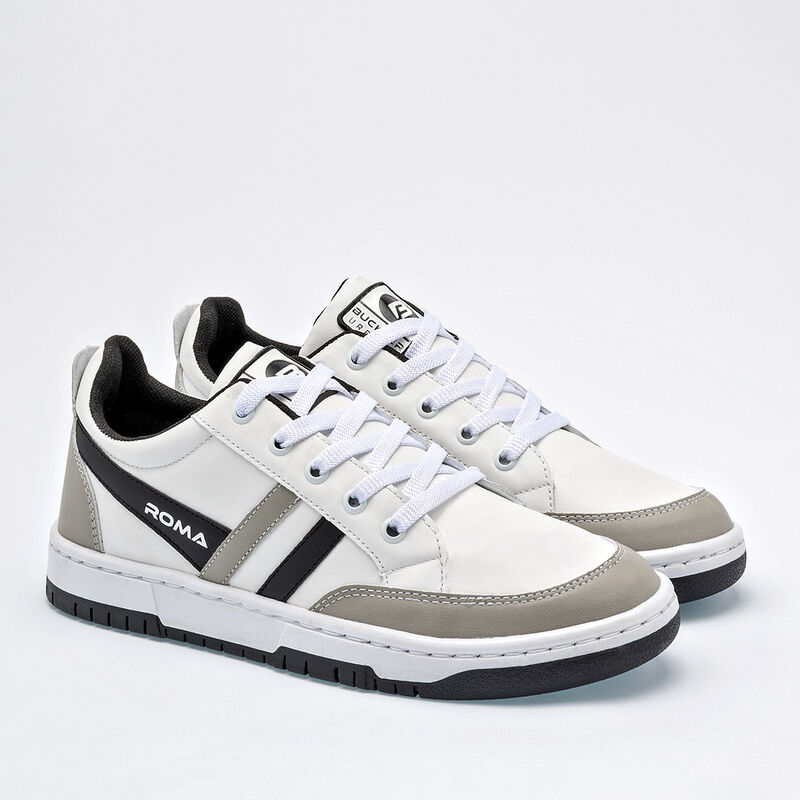 Buckler Tenis urbano para hombre blanco gris ne... image number null