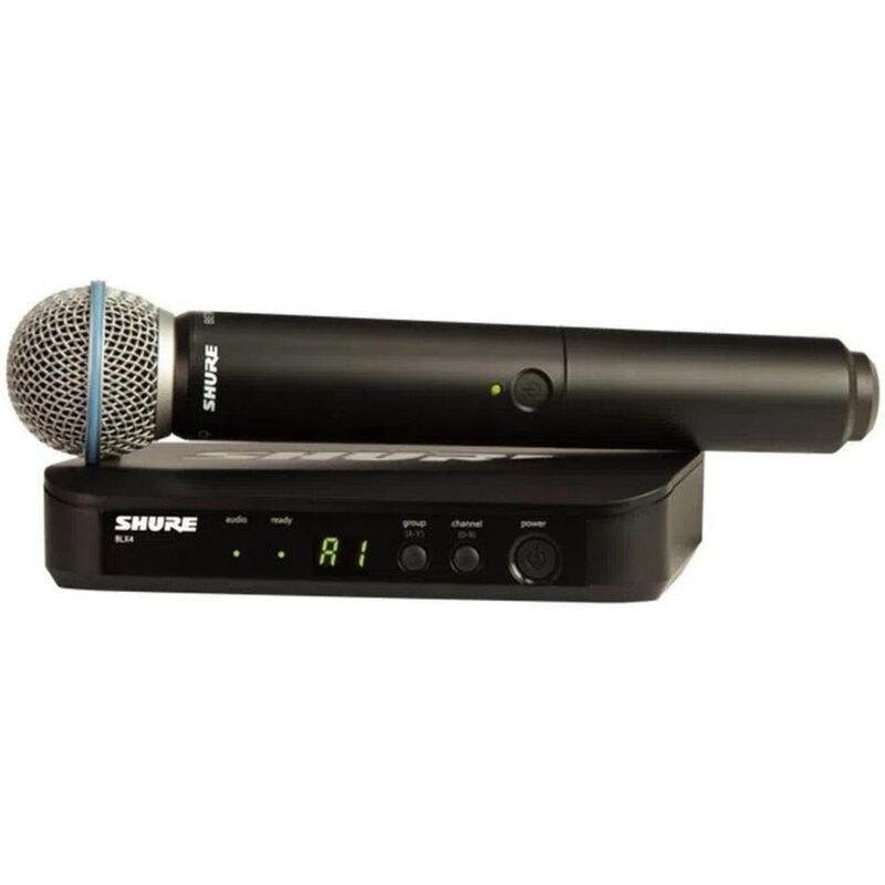 Shure Micr&oacute;fono Inal&aacute;mbrico De Mano Blx24 B58 image number null