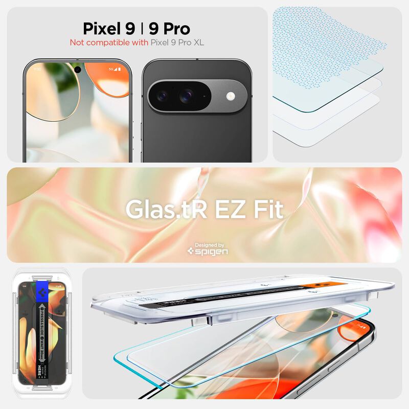 Protector De Pantalla Spigen Glastr Ez Fit Para... image number null