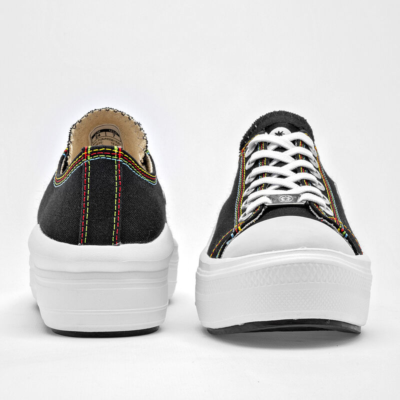 Moramora Tenis urbano para mujer negro image number null