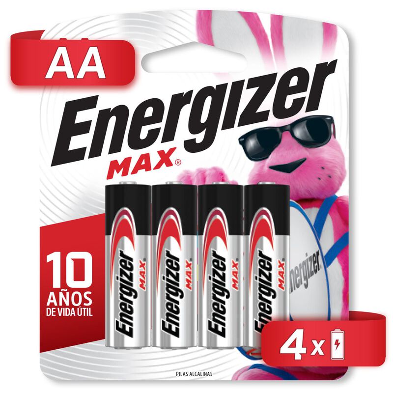 Pila Energizer Max Aa Alcalina Blister 48 Unida... image number null