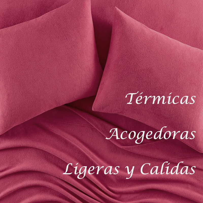 Juego de S&aacute;banas Polar Individual Vino T&eacute;rmicas... image number null