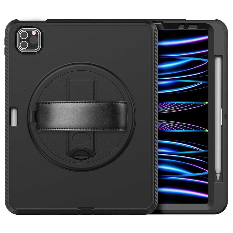Funda Tekku Handstrap Para Ipad Pro 12.9 Negra ... image number null