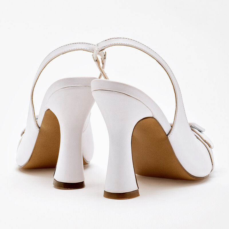 Moramora Zapatilla para mujer blanco image number null