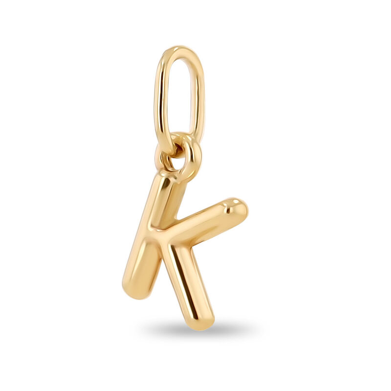 Dije De Oro Amarillo De 10K (Letra K) Sin Caden... image number null